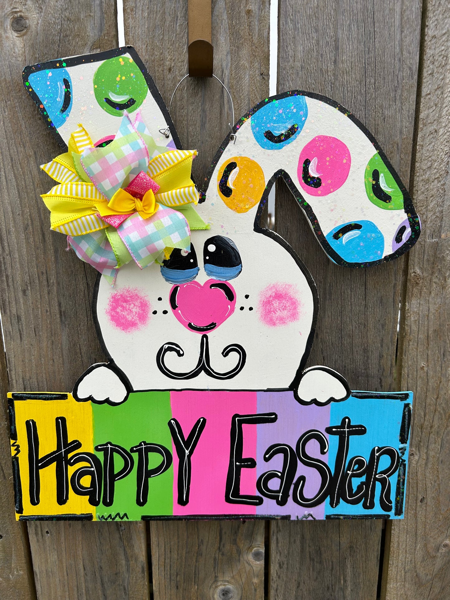 Happy Easter Door Hanger