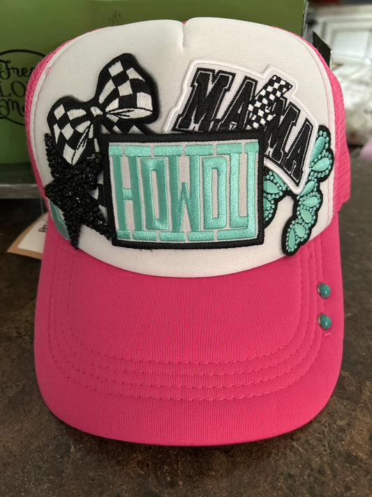 Howdy Mama trucker hat